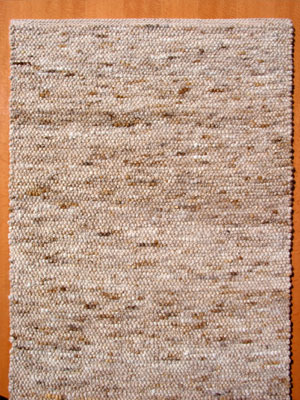 Schafwollteppich Teppichgrundfarbe Nr. 144 beige, dunkleres hellbraun