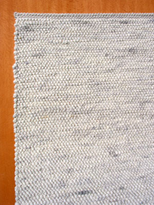 Schafwollteppich Teppichgrundfarbe Nr. 212 hellgrau natur